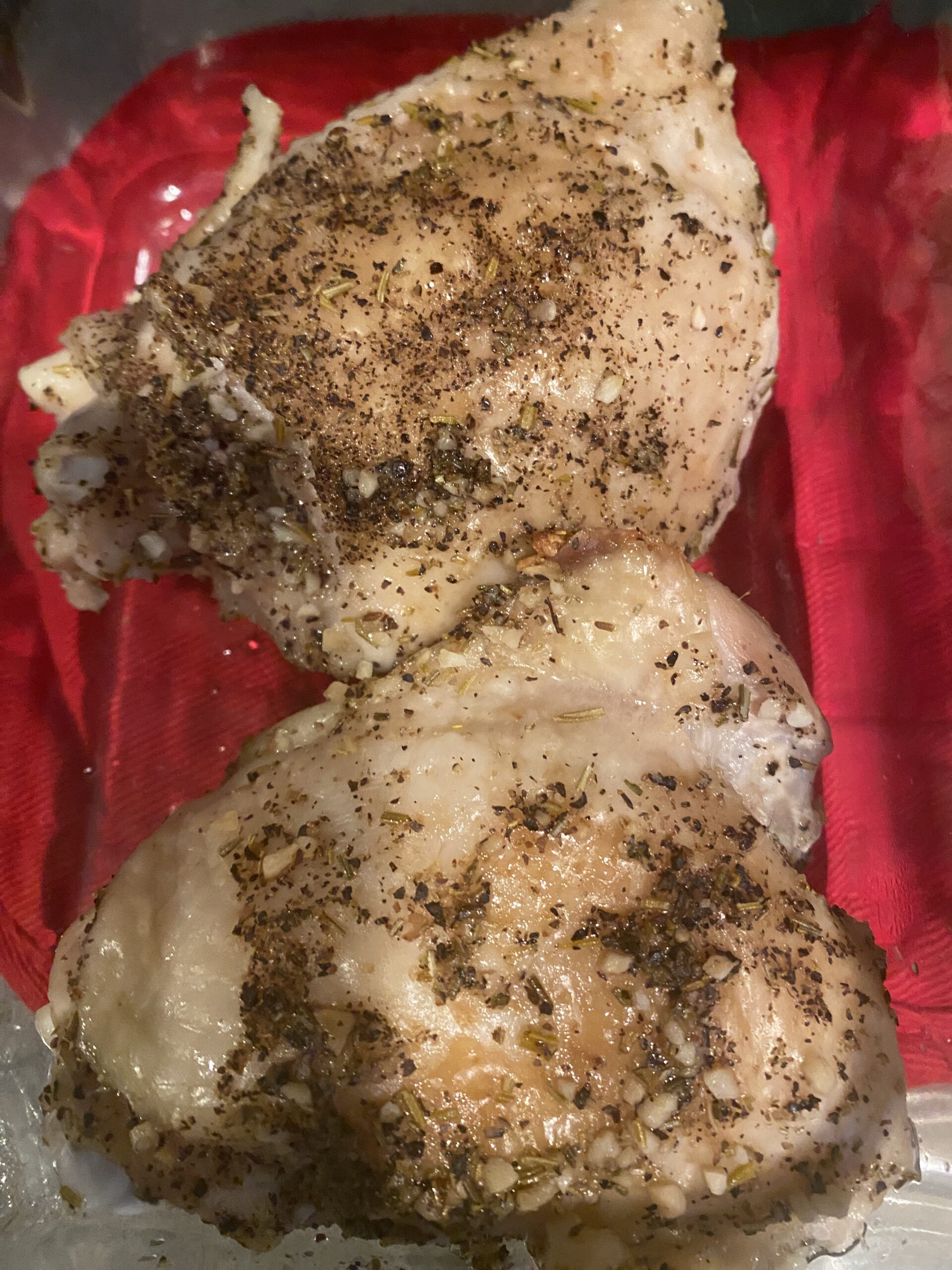 Baked Chicken Thighs with Carrots and Onions