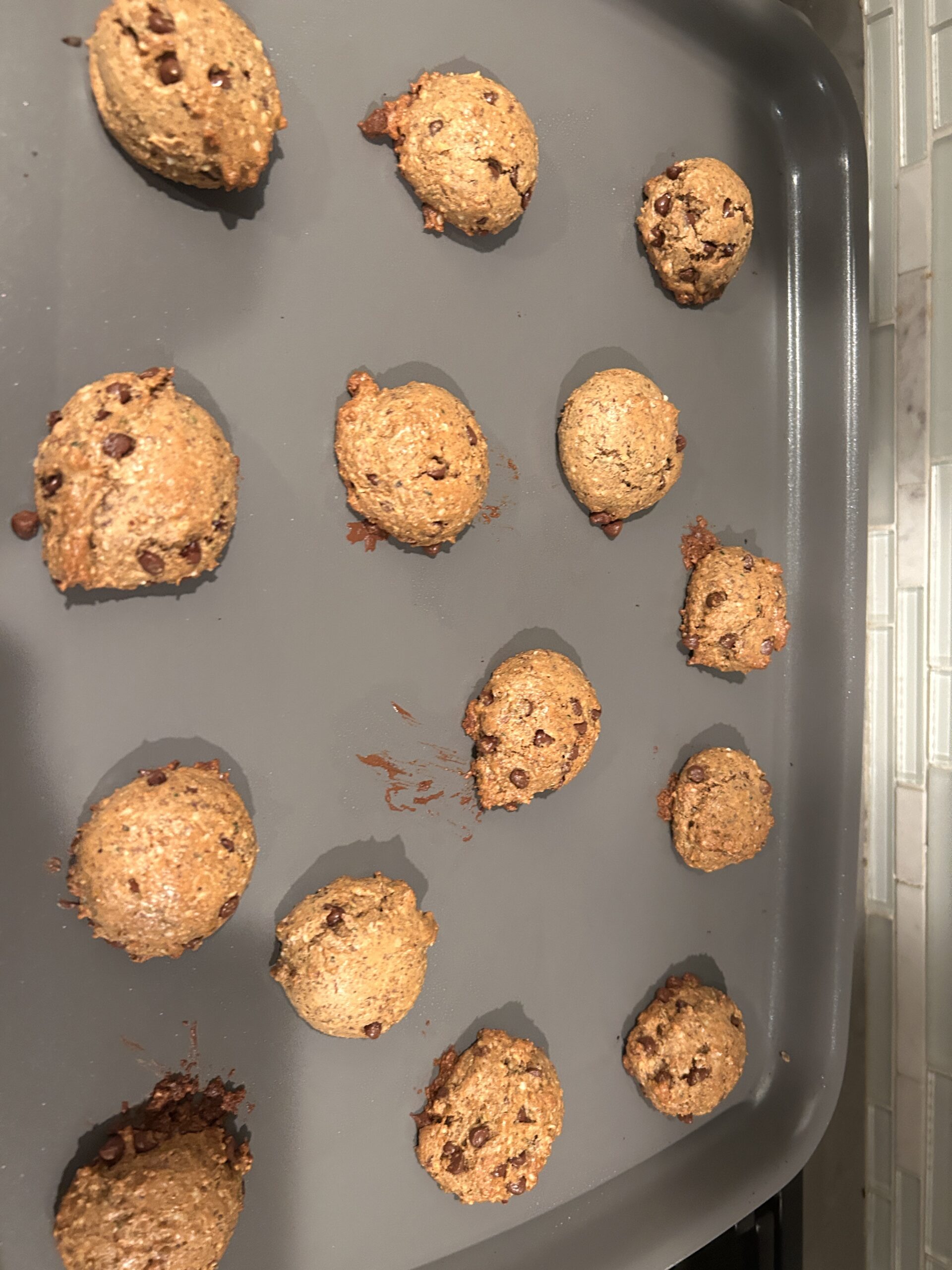 Chewy Almond Butter Chocolate Cookies