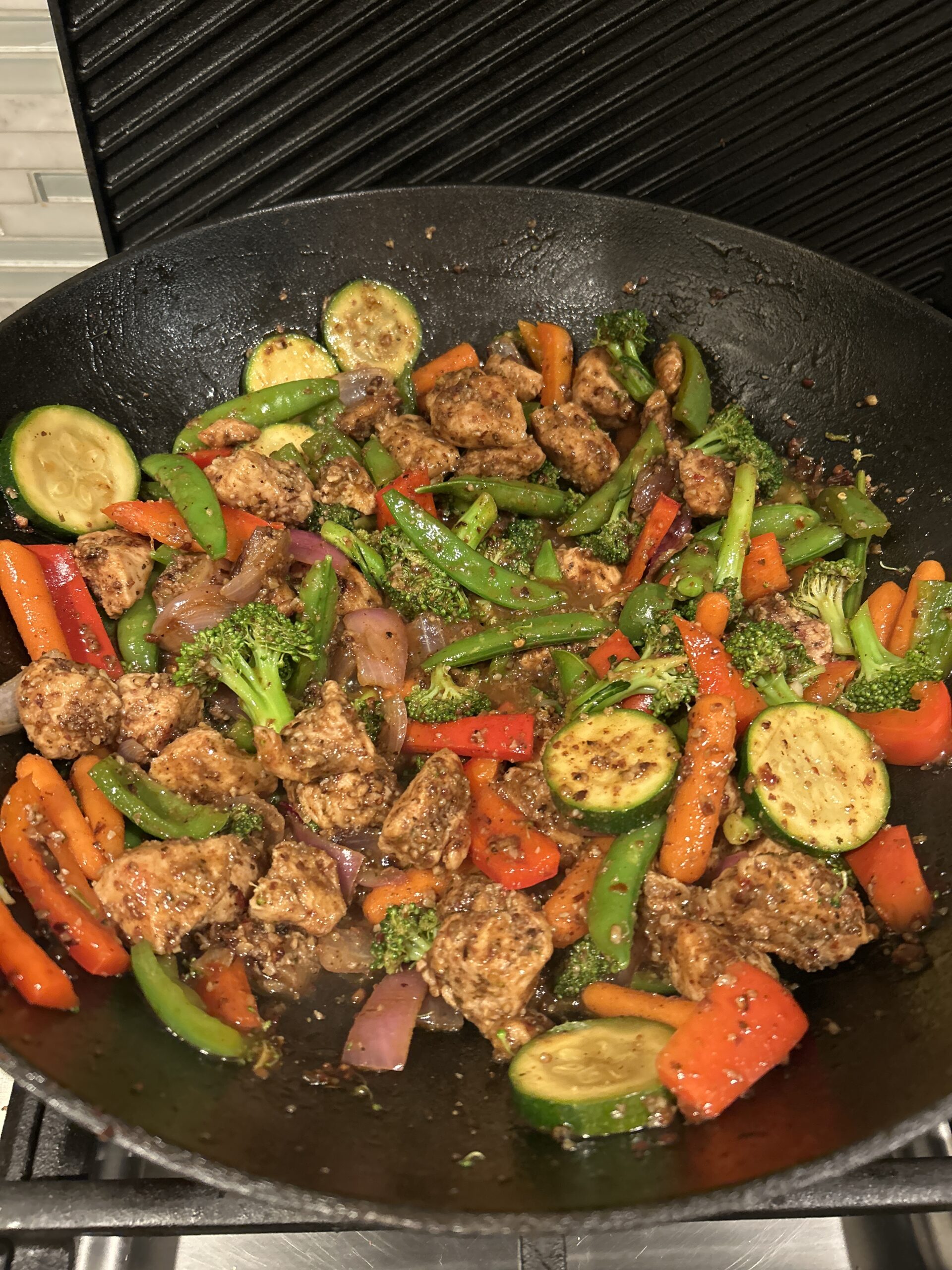 General Tso’s Chicken Stir-Fry