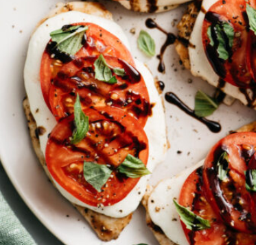 Grilled Caprese Chicken