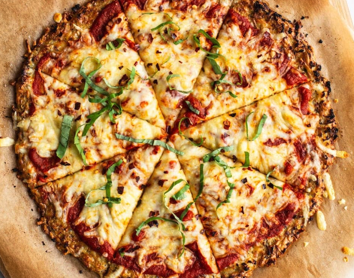 Healthy Cauliflower Pizza Crust