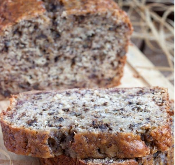 Low Carb Almond Banana Bread