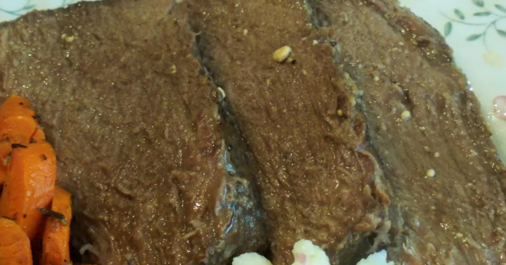 Slow Cooker Beef Bottom Round Roast