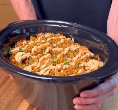 Slow Cooker Chicken Taco Bowls