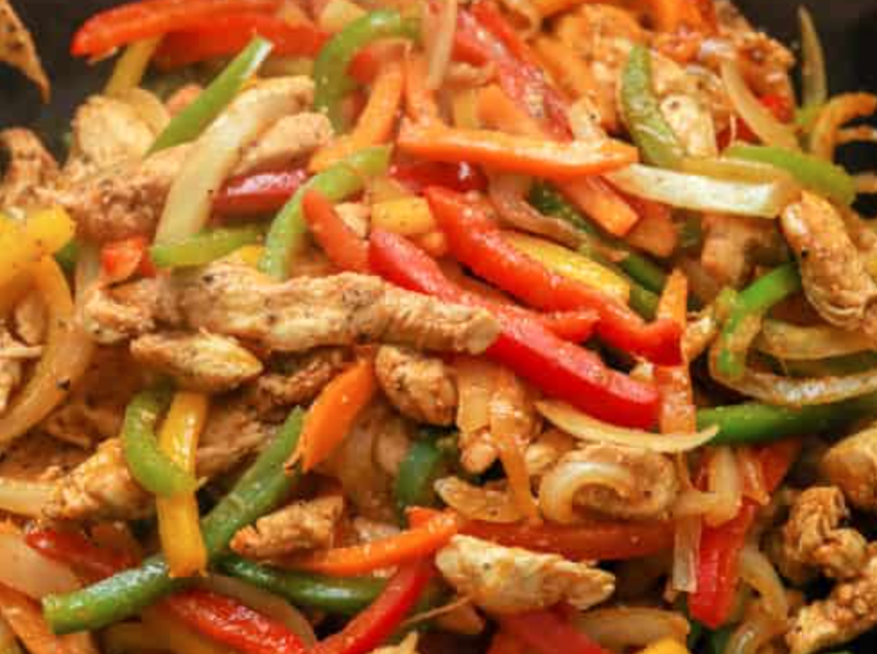 Zesty Lime Chicken Fajitas