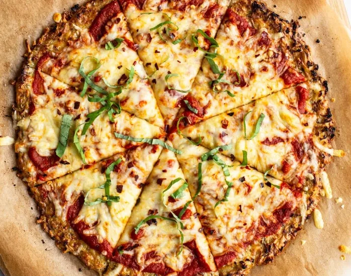 Quick Polenta Pizza Pie